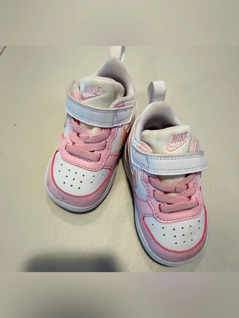 NIKE | Toddler Girls Court Borough Low Recraft sneaker. Size: 4C